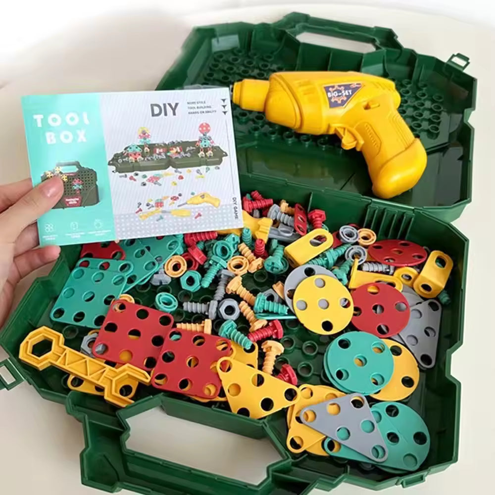 Akkus csavarozós építő játék