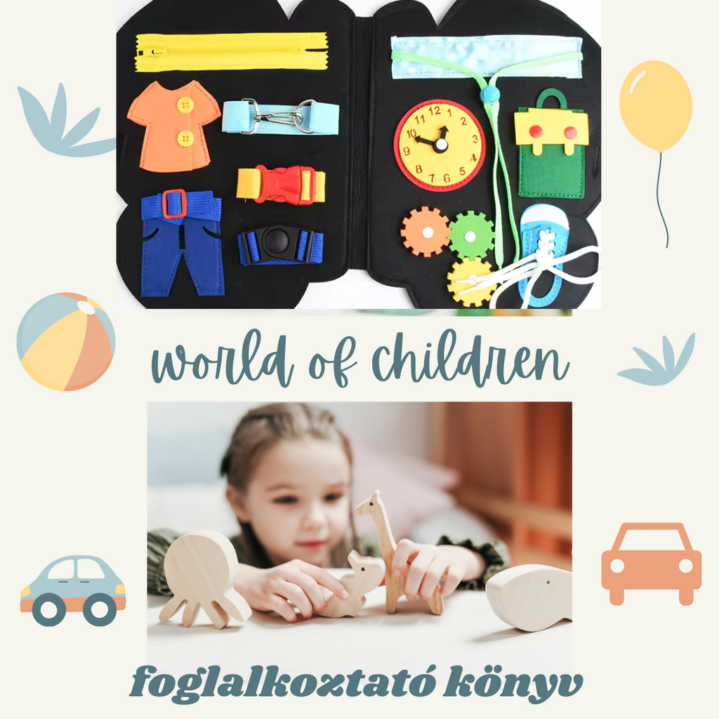 Babafoglalkoztató könyv