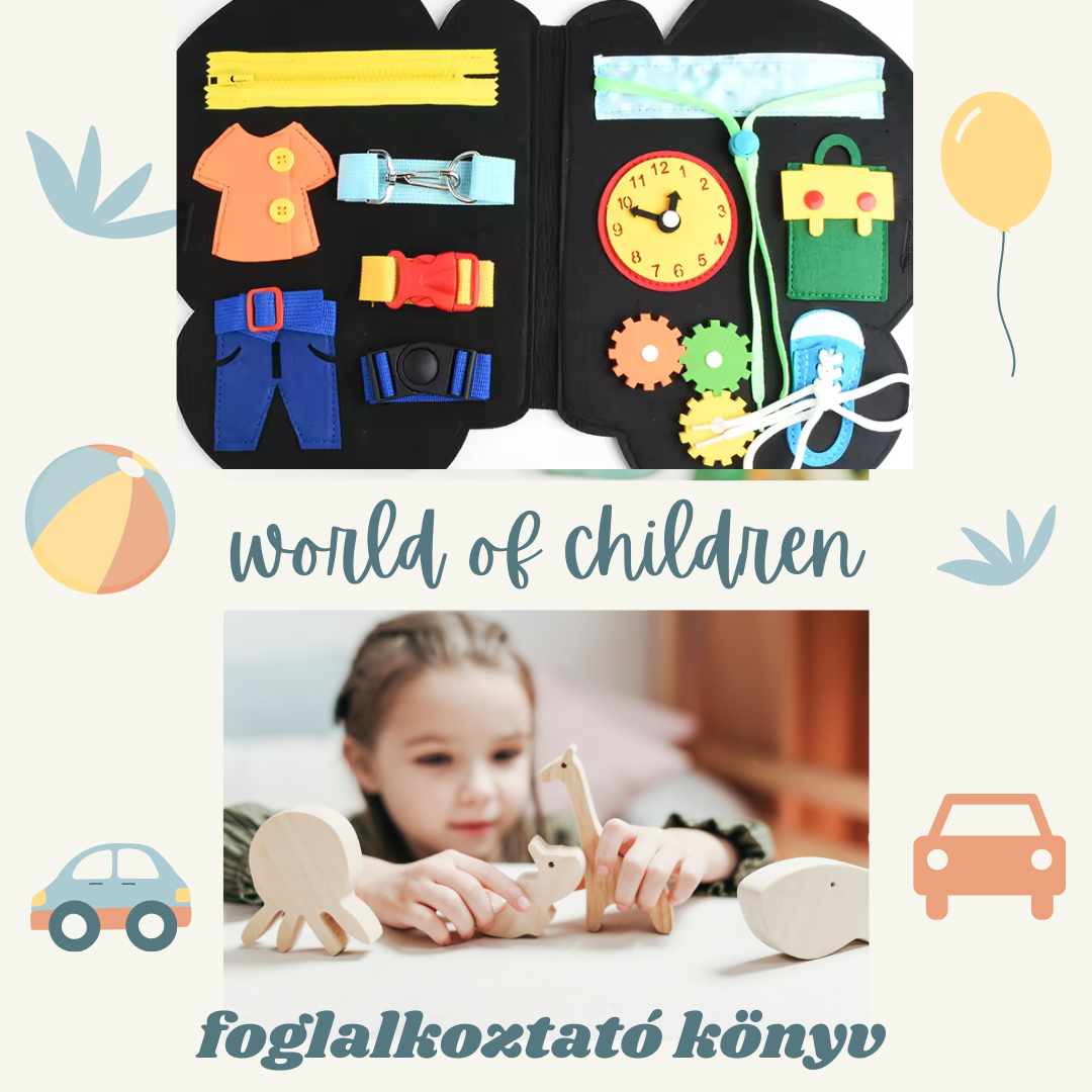 Babafoglalkoztató könyv